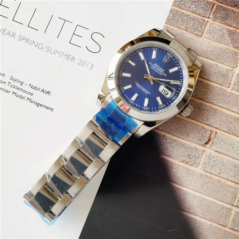 Rolex Datejust Blue Dial oyster - Hình 3