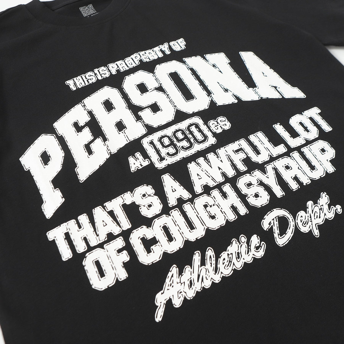 THAT'S A AWFUL LOT OF COUGH SYRUP Graphic Short-Sleeve T-Shirt — detail