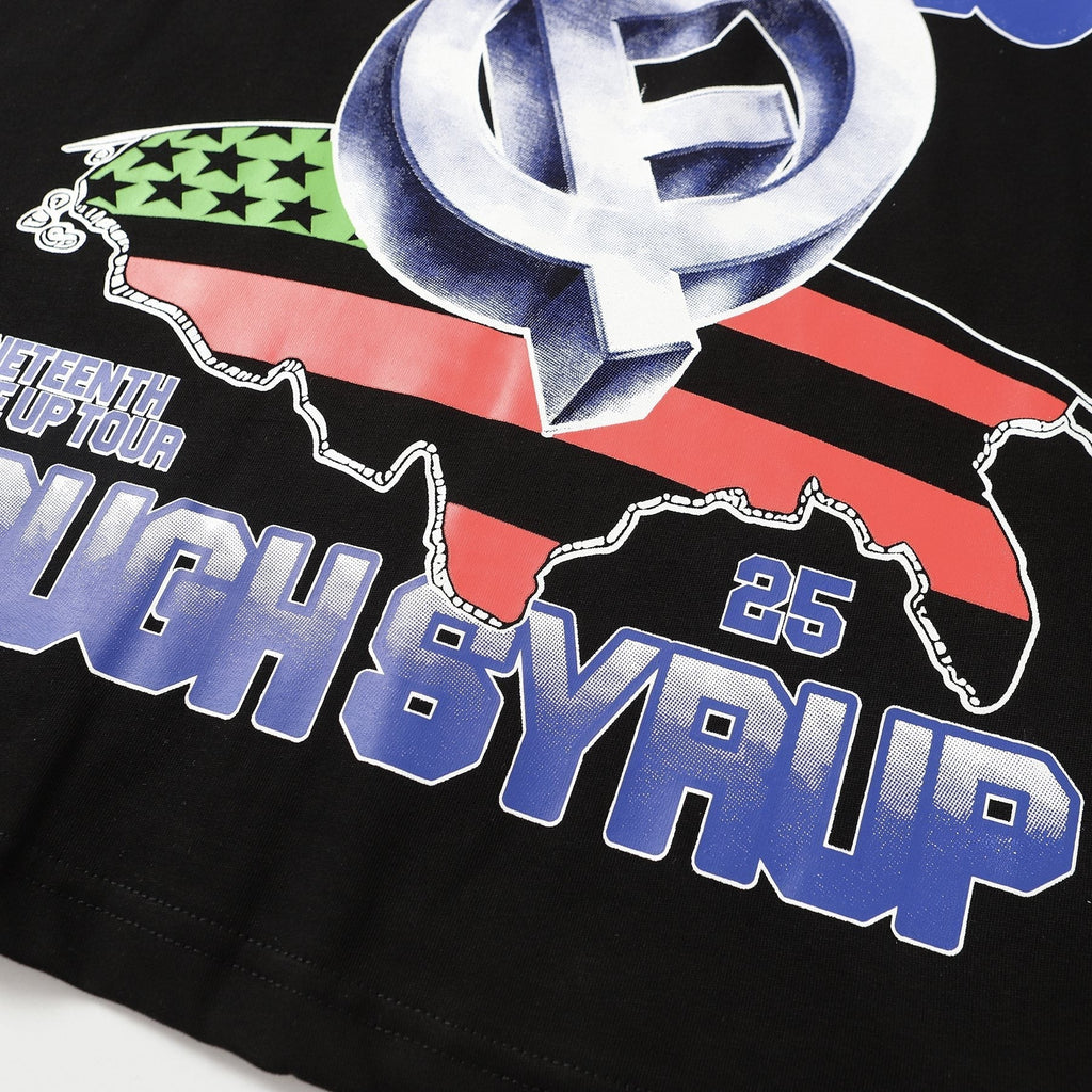 THAT'S A AWFUL LOT OF COUGH SYRUP Front & Back Graphic T-Shirt — detail