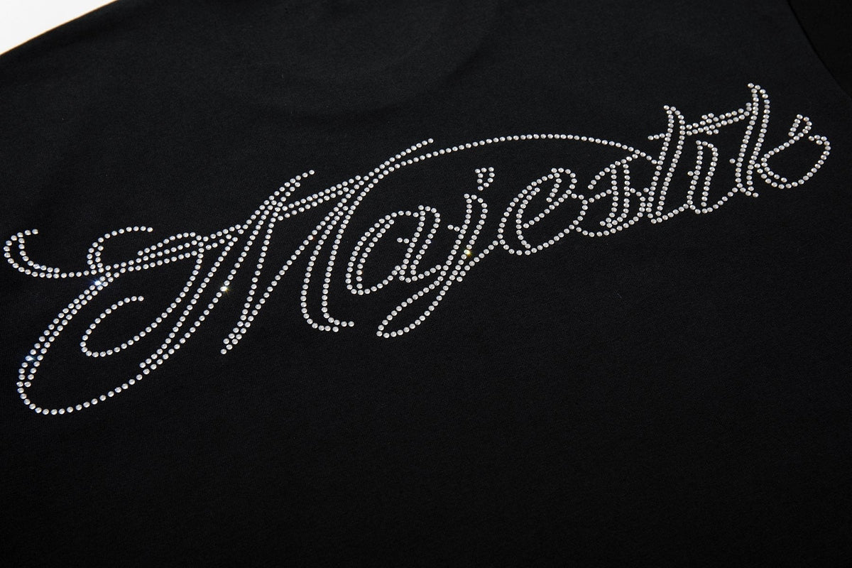 MAJESTIK Color Artwork Graphic T-Shirt — detail