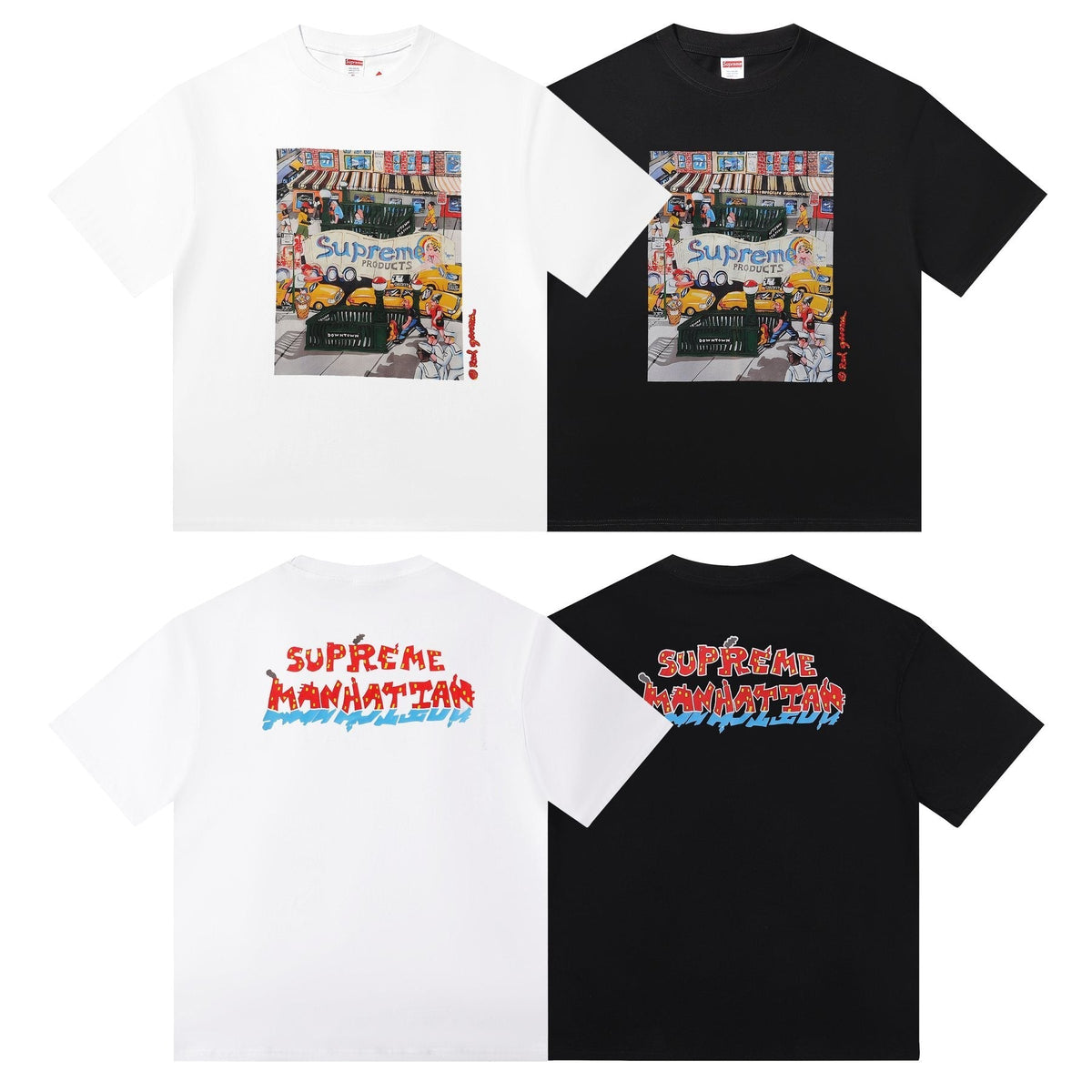 Supreme Manhattan City Graphic T-Shirt — comparison