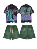 Godspeed Statue of Liberty T-Shirt & Shorts Set — front