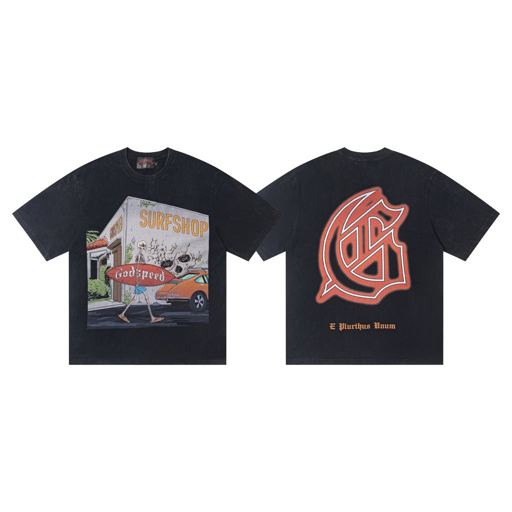 Godspeed Surfshop Graphic Short-Sleeve T-Shirt — hero