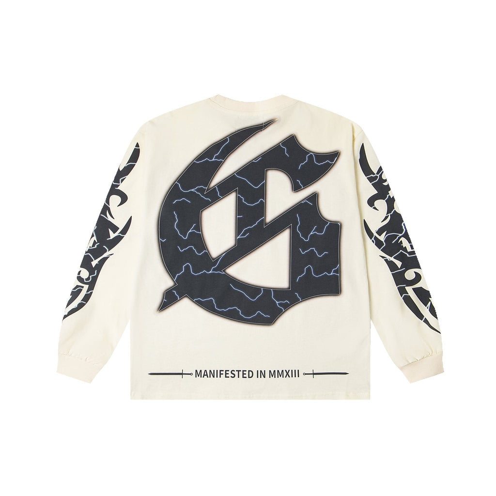 Godspeed Manifested in MMXXIII Graphic Long-Sleeve T-Shirt — back