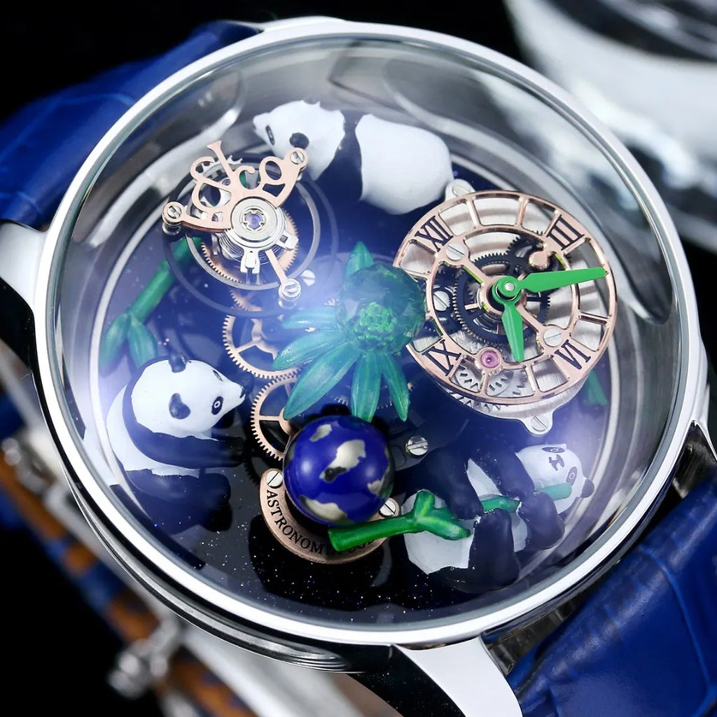 Konhon Panda Rose Gold Watch - Hình 13