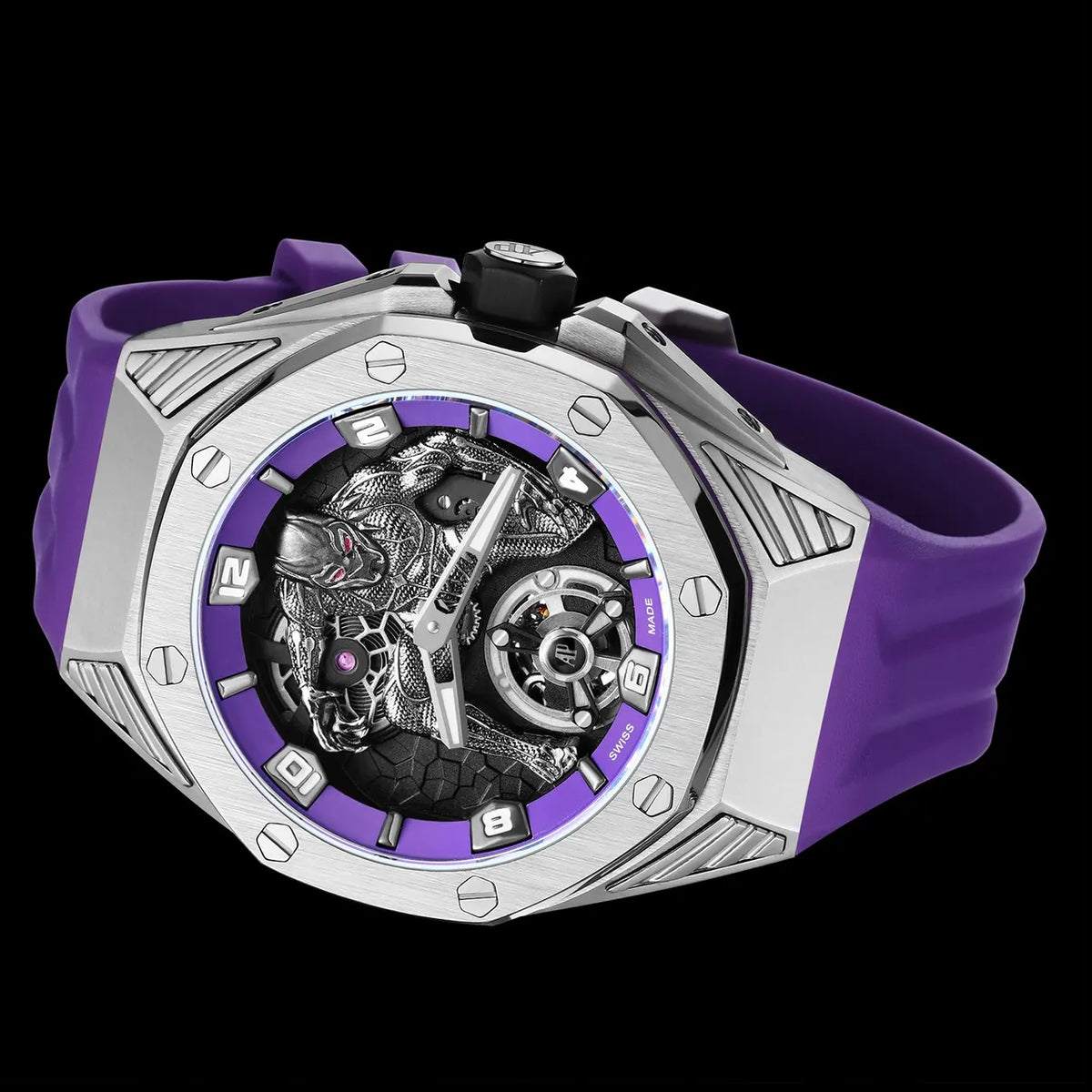 AP Royal Oak Black Panther Purple - Hình 3