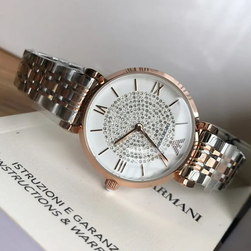 Emporio Armani Rose Gold Crystal - Hình 2