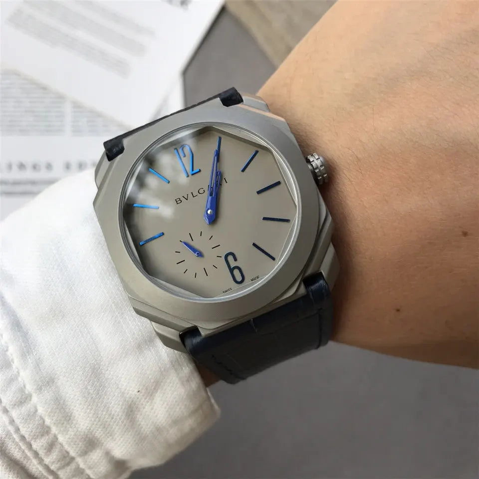 Bulgari Titanium Blue Accents - Hình 2