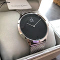 Calvin Klein Silver Mesh Watch
