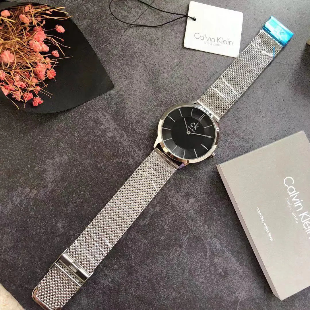 CK Black Mesh Watch - Hình 2