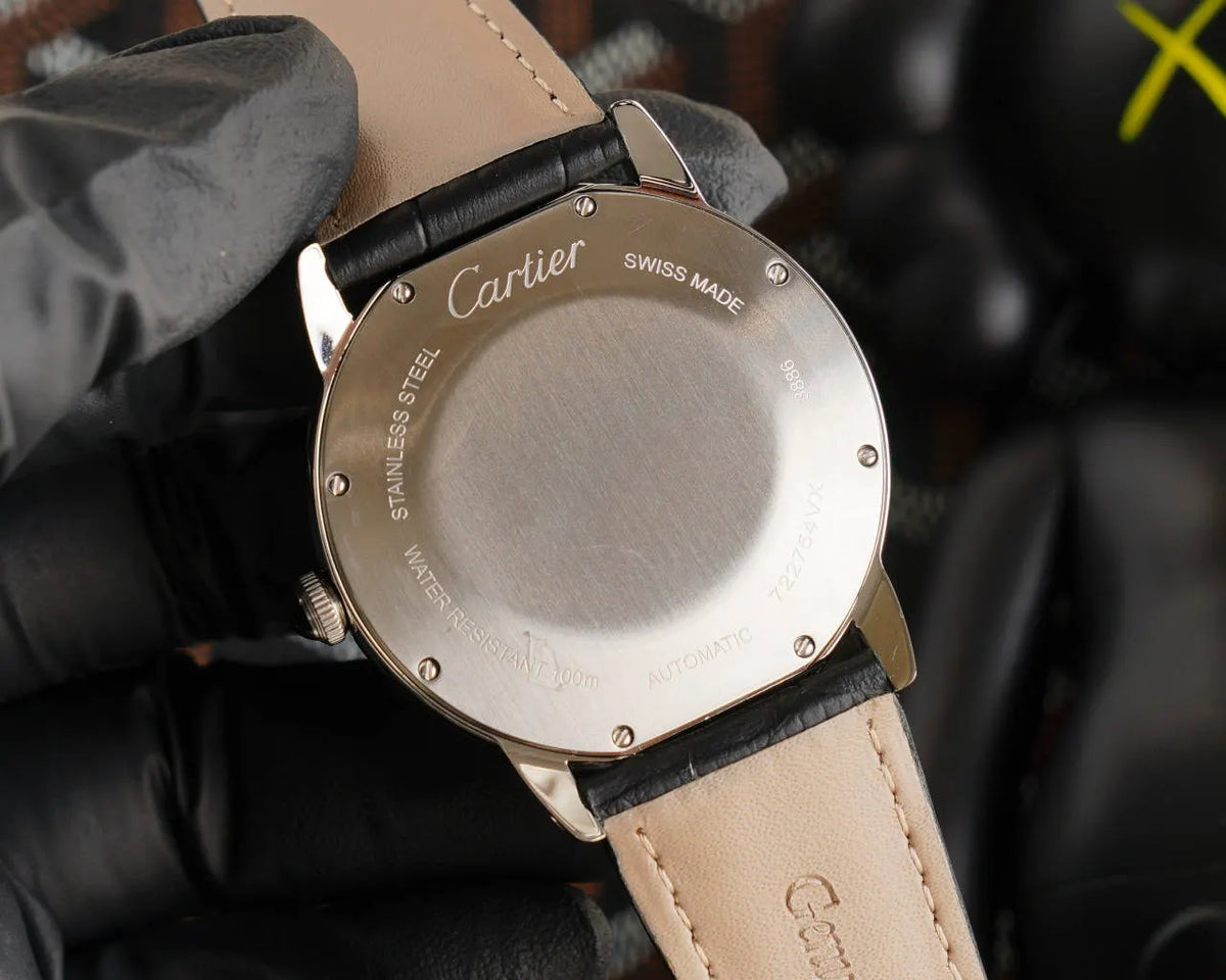 Cartier Dive Black Dial - Hình 4