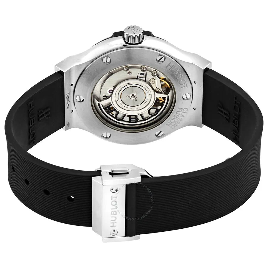 Hublot Classic Fusion Titanium Black Rubber 42mm - Hình 3