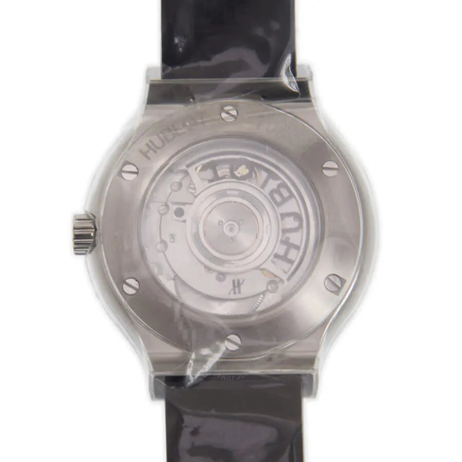 Hublot Classic Fusion Titanium Black Rubber 42mm - Hình 4