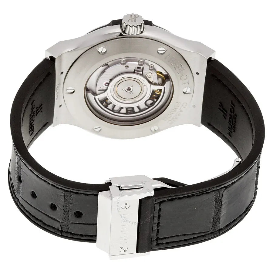 Hublot Black Leather Steel 42mm - Hình 3