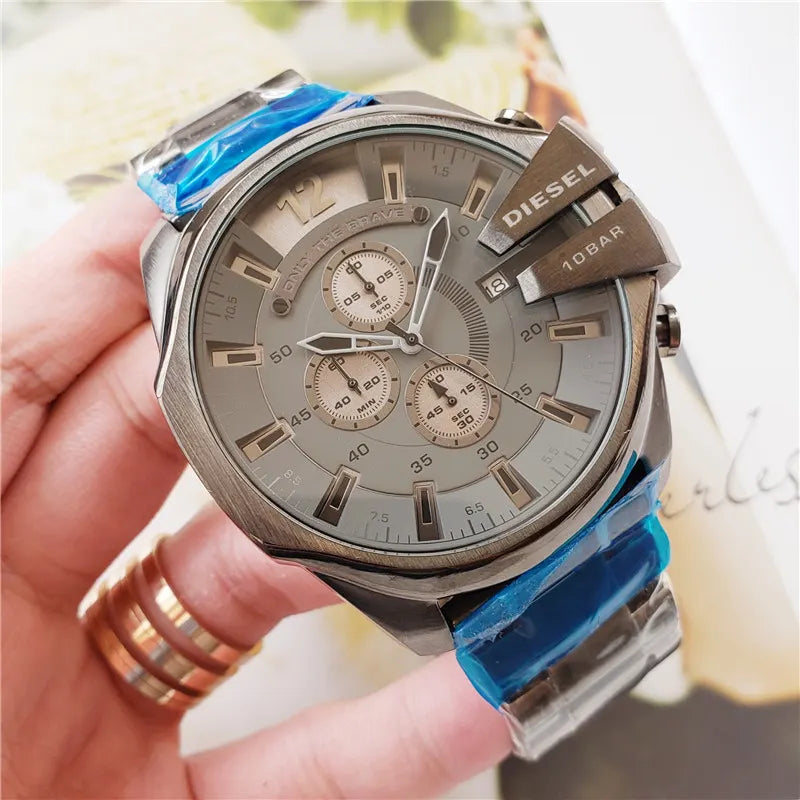 Diesel Gray Dial Chronograph - Hình 5