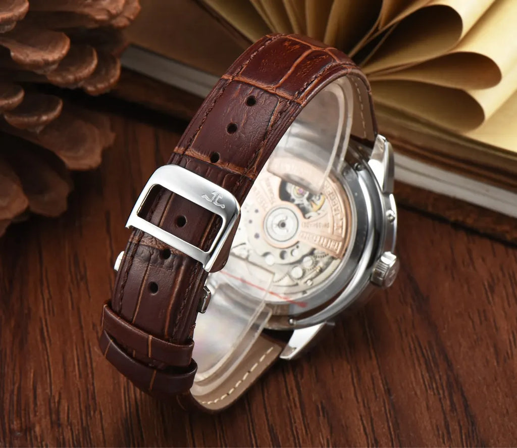 JLC Quantime Lunaire White Dial - Hình 4
