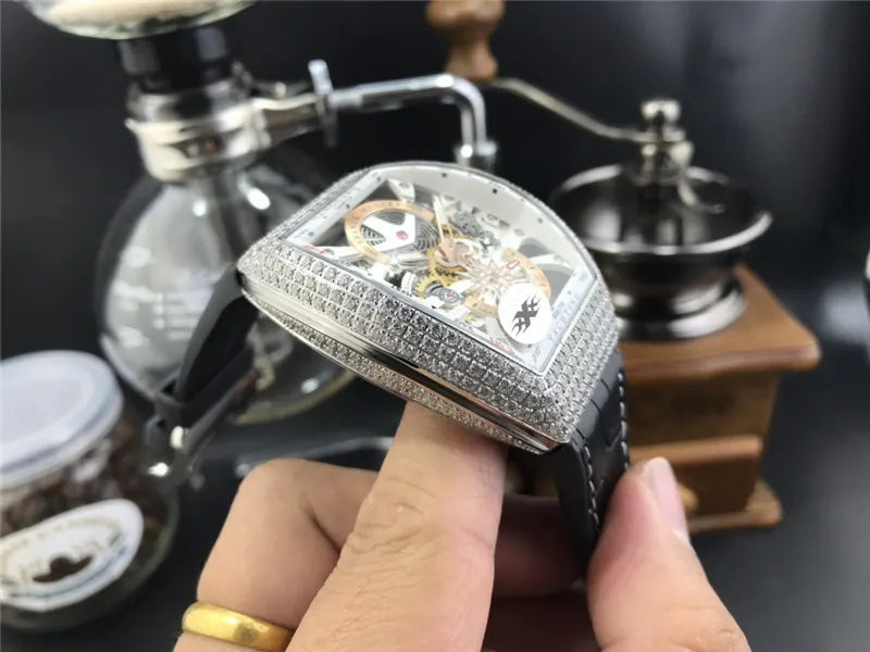 vanguard Franck Muller Diamond Skeleton - Hình 4