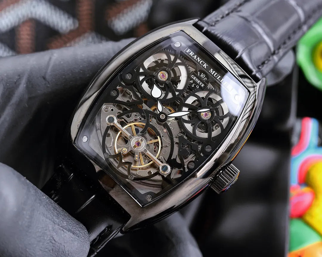 Franck Muller Skeleton Leather - Hình 6