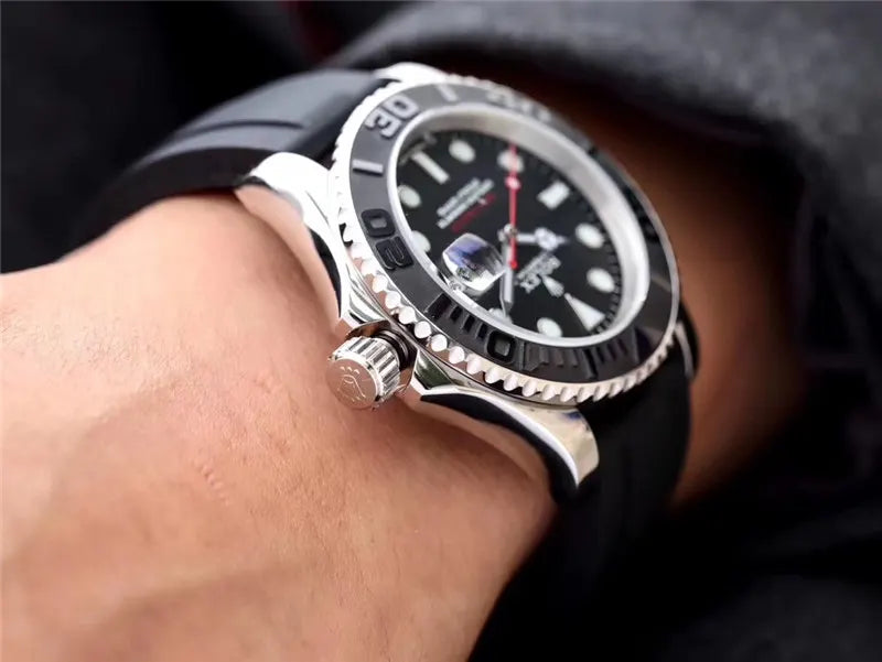 Rolex Yacht-Master Black Rubber - Hình 10