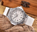 Hublot White Dial Diamond Bezel