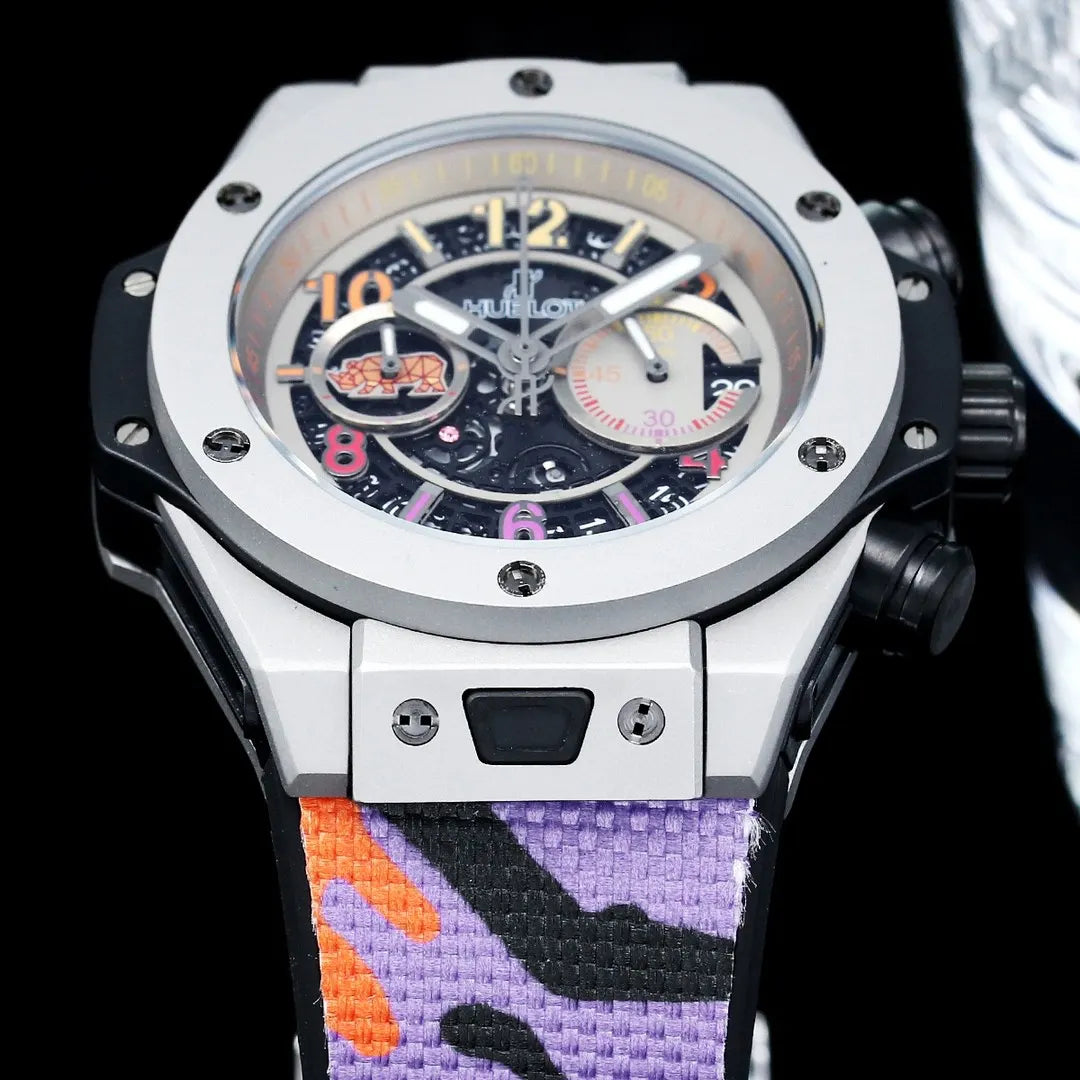 Hublot Camo Strap Watch - Hình 4