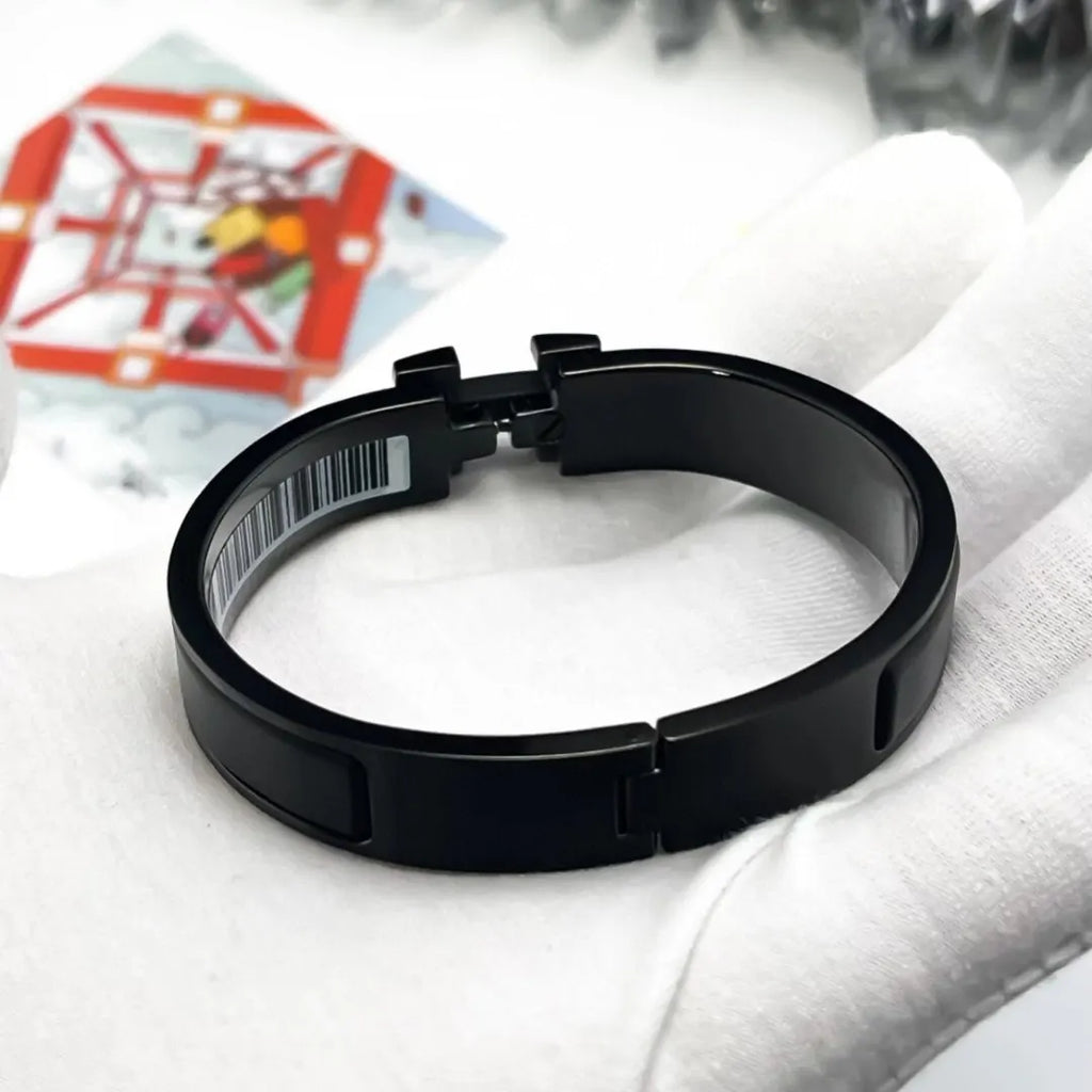 Black Titanium Premium Bracelet - Hình 2