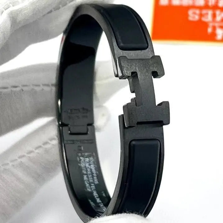Black Titanium Premium Bracelet - Hình 3