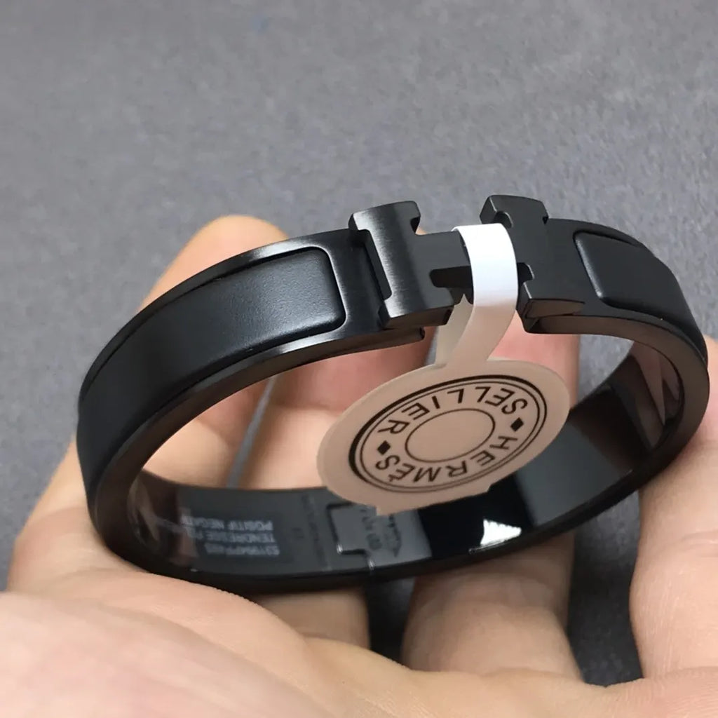 Black Titanium Premium Bracelet - Hình 5