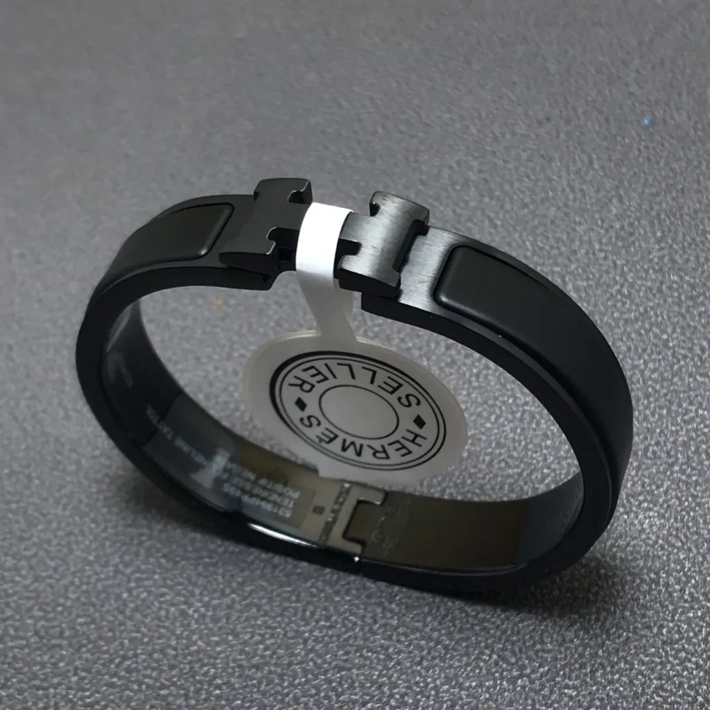 Black Titanium Premium Bracelet - Hình 8
