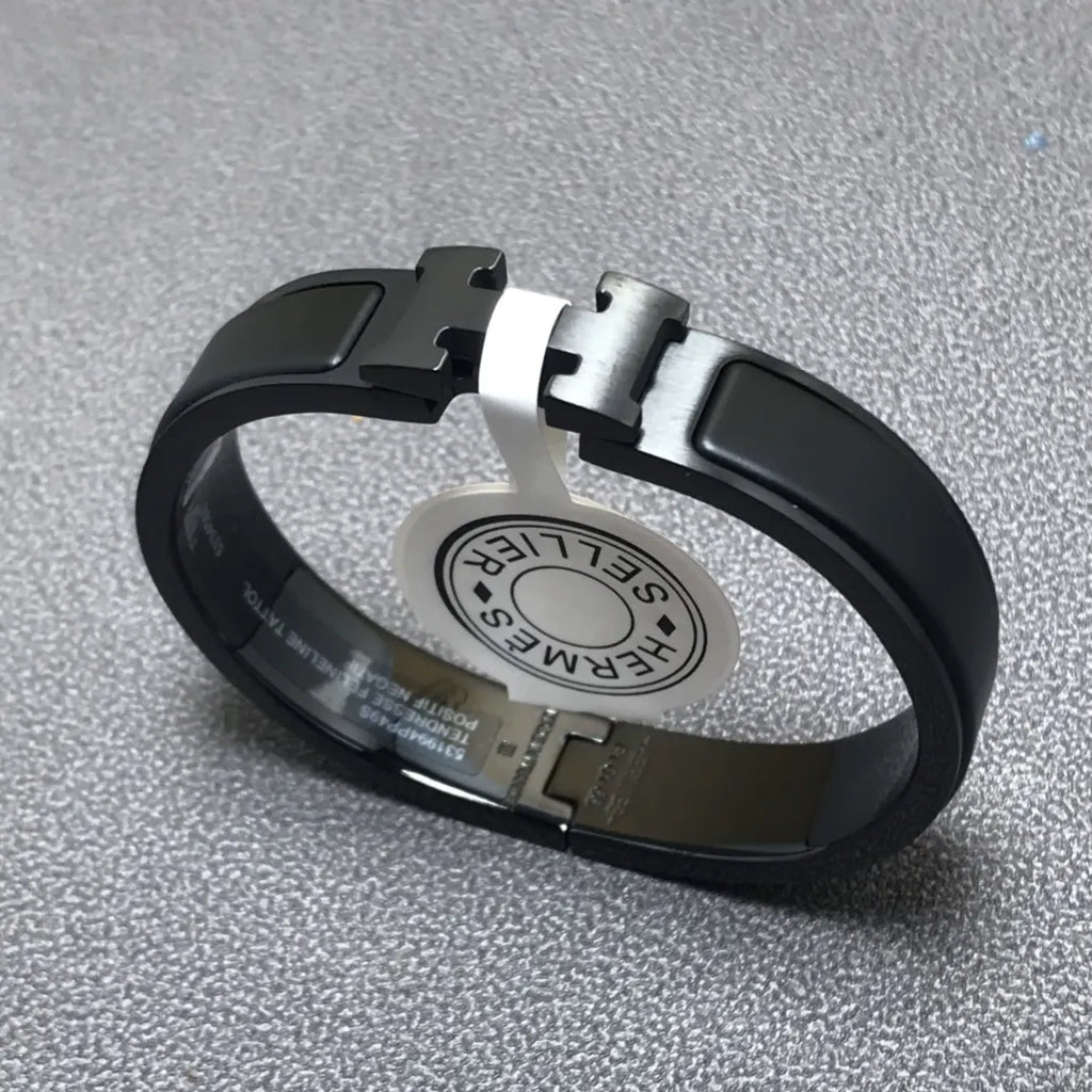 Black Titanium Premium Bracelet - Hình 9