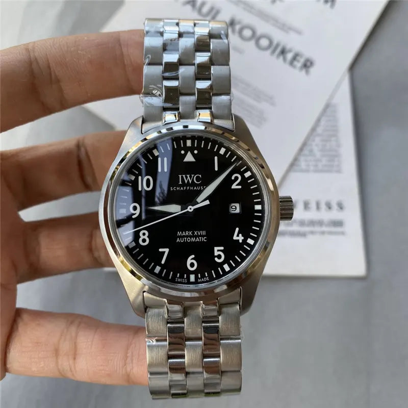 IWC Mark XVIII Black Steel - Hình 10