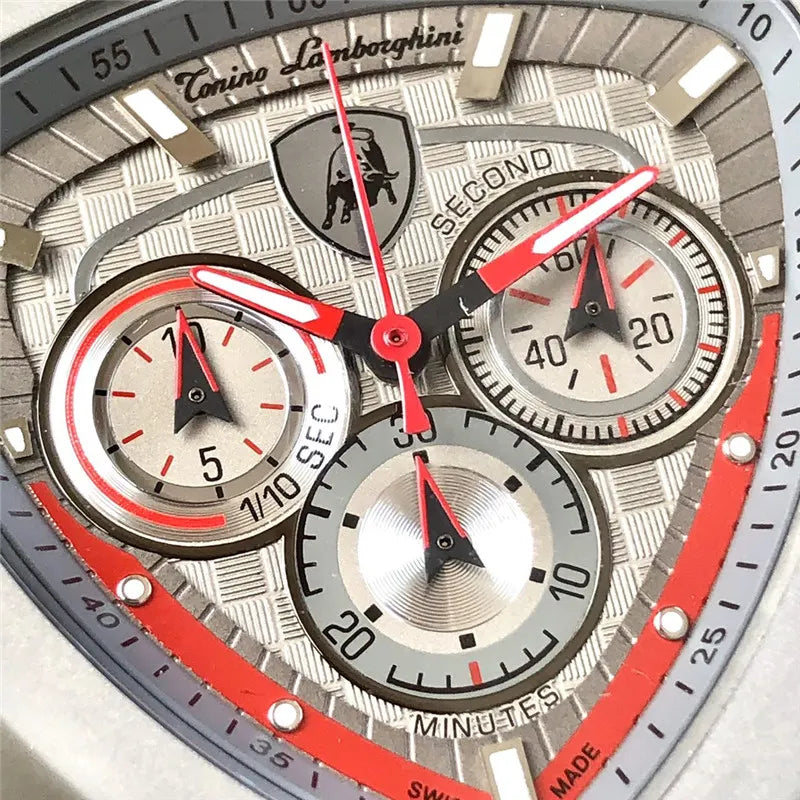 Lamborghini Grey Chronograph - Hình 5