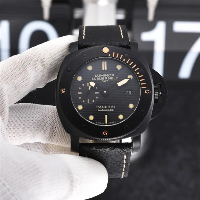 Panerai GMT Black Leather