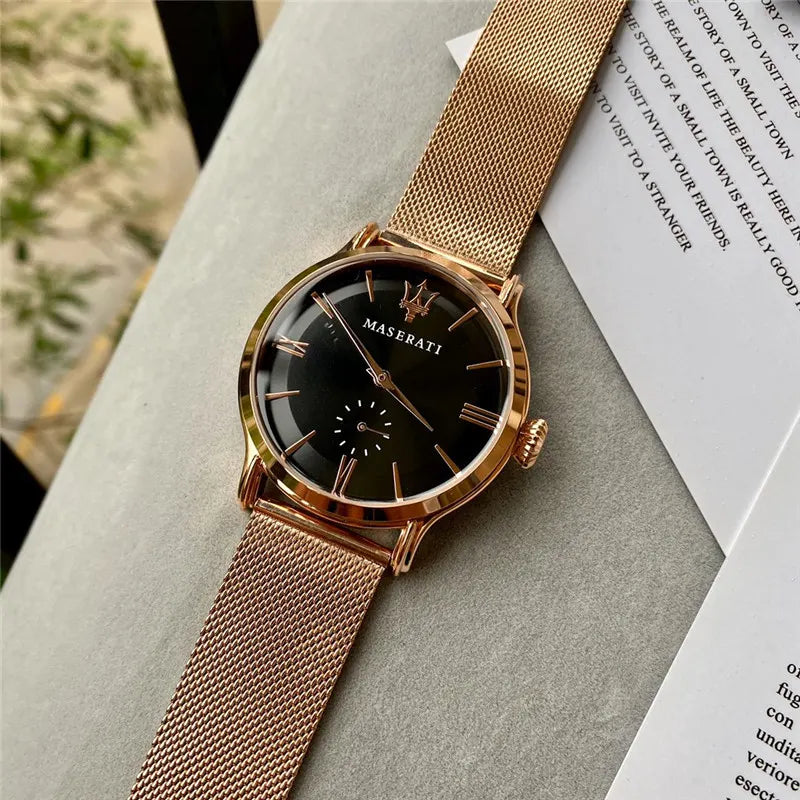 Maserati Rose Gold Watch