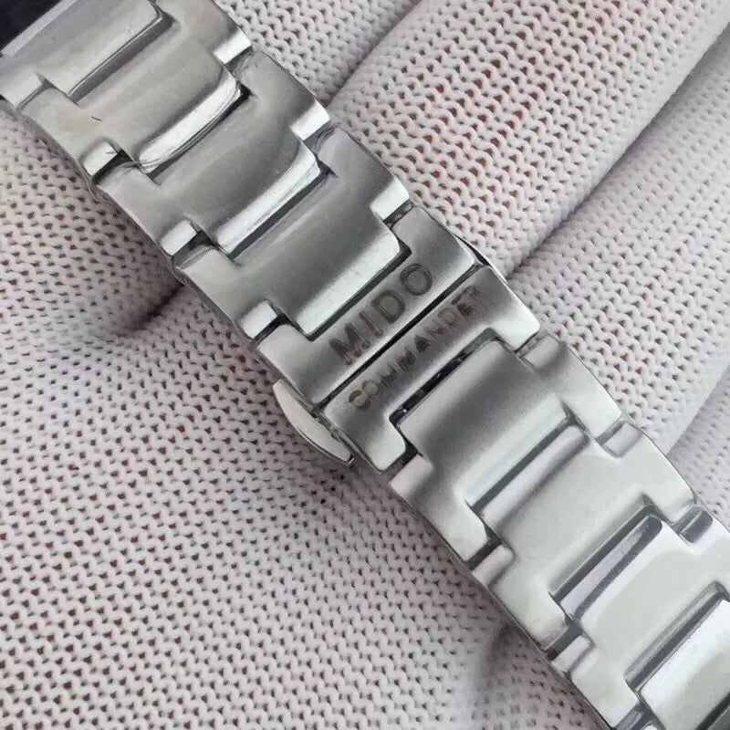 Mido Commander Datoday Silver Dial - Hình 2
