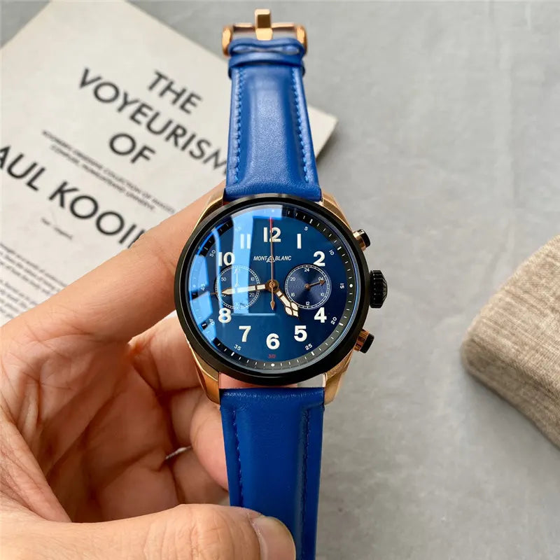 Montblanc 1858 Blue Dial