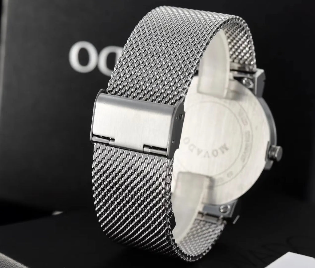 Movado Silver Dial Watch - Hình 2
