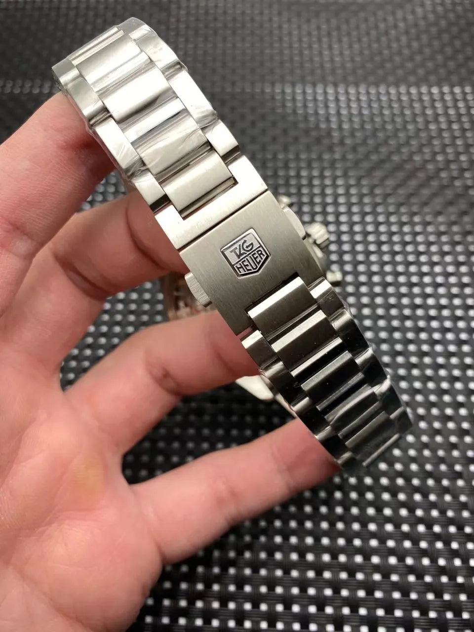Tag Heuer Silver Chronograph - Hình 4