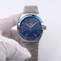 constellation Omega Blue Dial Rose Gold