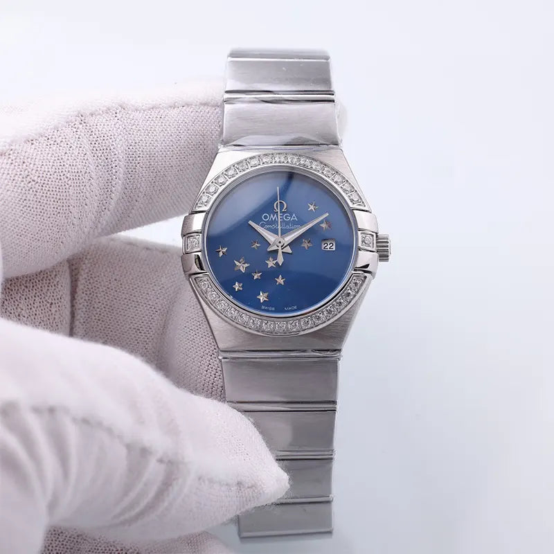 Omega Blue Starry Dial