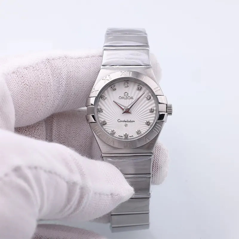 Omega Diamond Silver Dial constellation