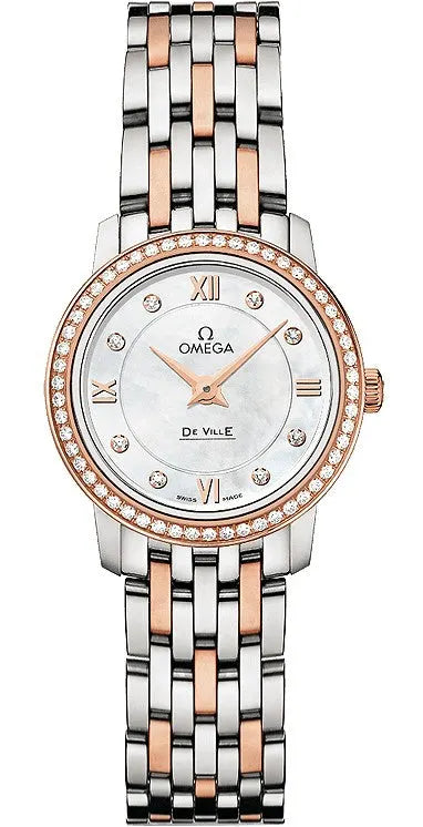 Omega De Ville Diamond Bezel