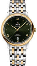 two Omega De Ville Green Dial