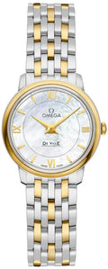 de Omega Two-Tone Steel Watch