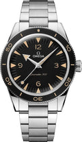 seamaster vintage Omega Black Dial Steel Bracelet