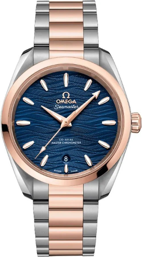 Omega Blue Wave Two Tone