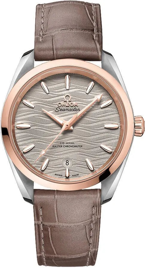 Omega Grey Wave Dial Watch