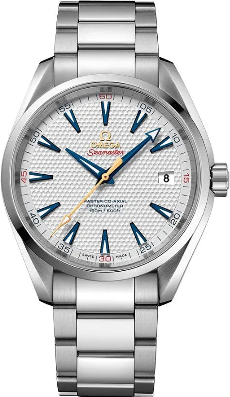 omega Aqua Terra White Dial