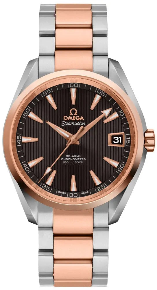 seamaster Omega Two-Tone Brown Dial