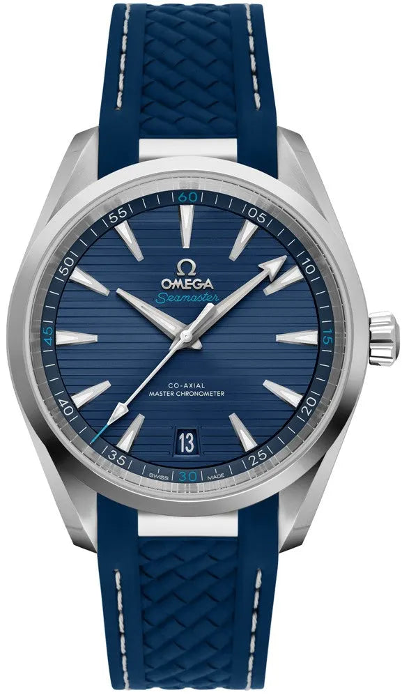Omega Blue Rubber Aqua Terra